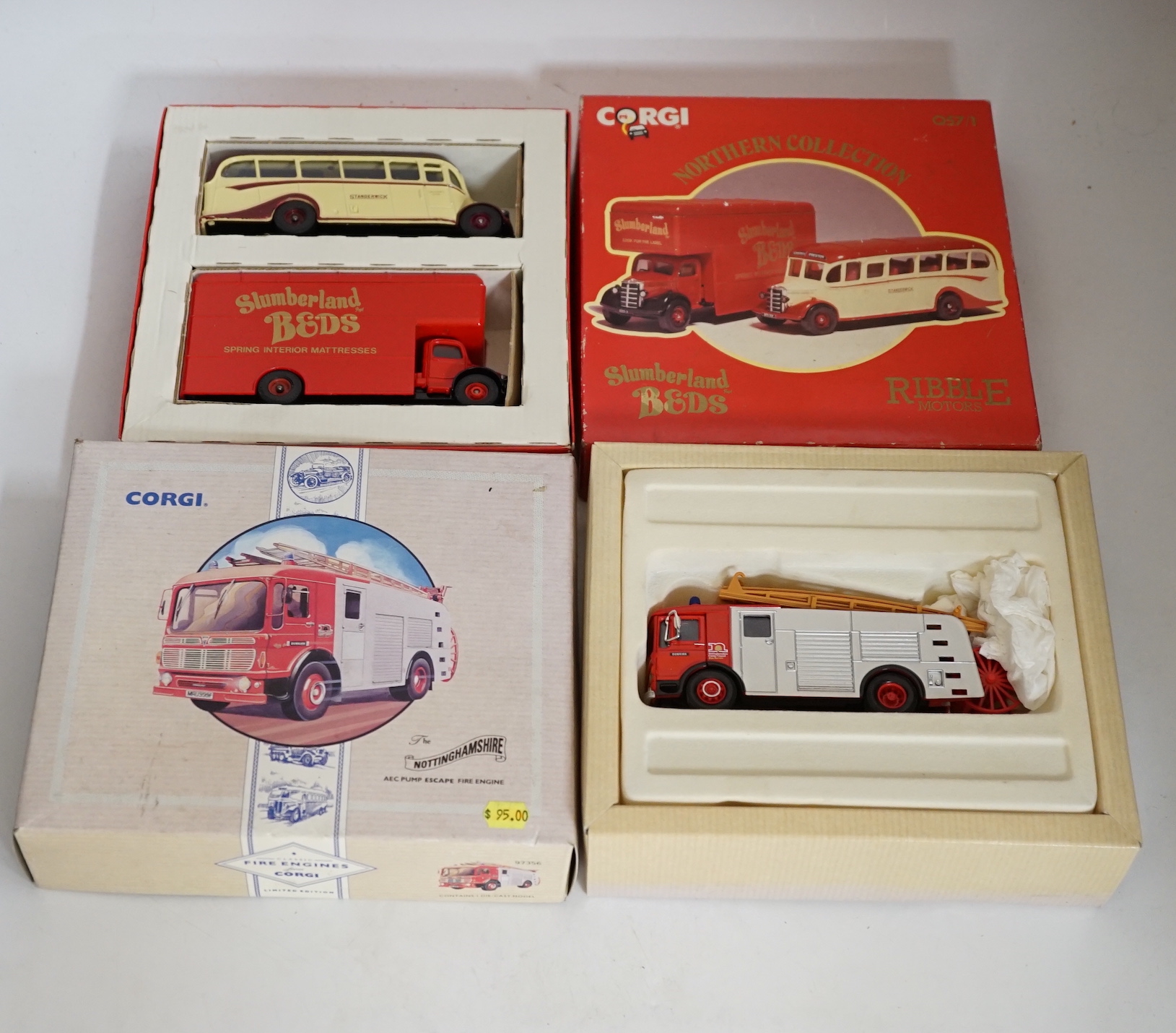 Eleven boxed diecast vehicles by Corgi, EFE, matchbox, etc. and a boxed Lansdowne Models 1:43 scale white metal 1948 Wolseley 18/85 Series III
